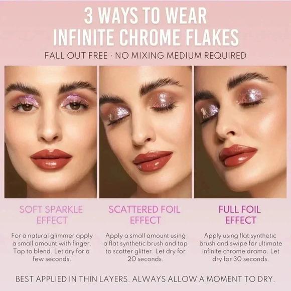 NEW UNOPENED Danessa Myricks Infinite Chrome Flakes ~ Superstar - Picture 3 of 7